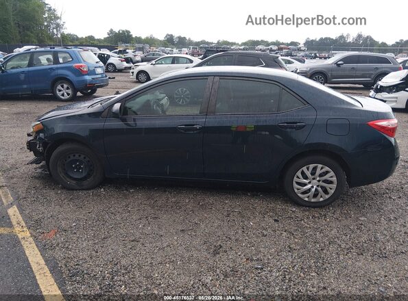 2T1BURHE1KC212822 2019 TOYOTA COROLLA Dark Blue 