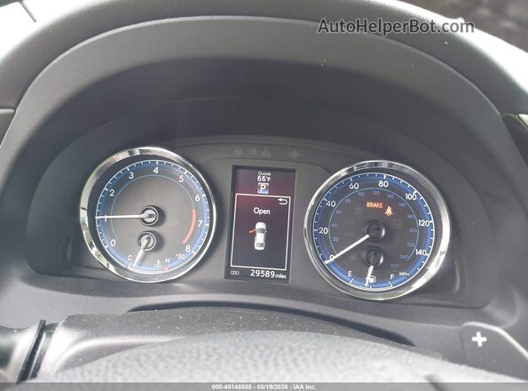 2T1BURHE1KC244542 2019 TOYOTA COROLLA Silver Вид задніх сидінь