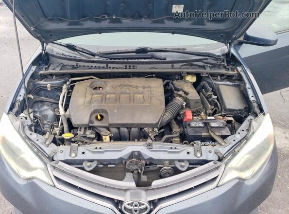 2T1BURHE2GC550883 2016 TOYOTA COROLLA Gray 