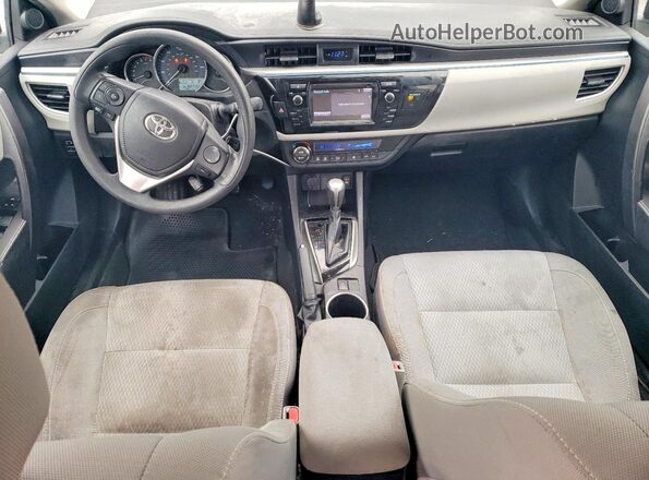 2T1BURHE2GC550883 2016 TOYOTA COROLLA Gray 