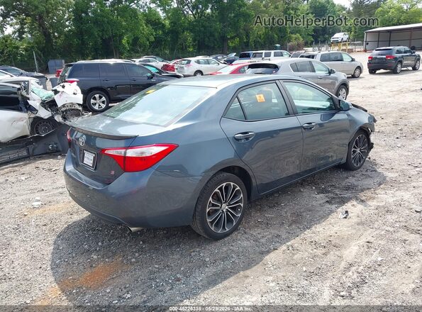 2T1BURHE2GC579574 2016 TOYOTA COROLLA Gray უკანა მარჯვენა