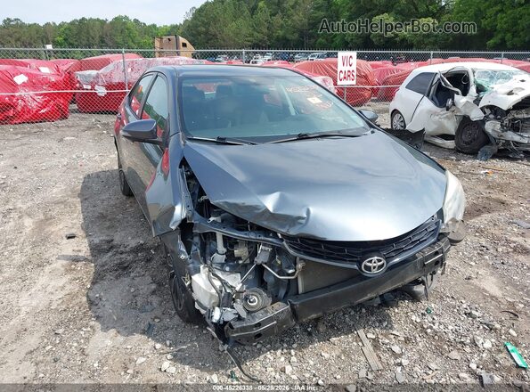 2T1BURHE2GC579574 2016 TOYOTA COROLLA Gray წინა ხედი