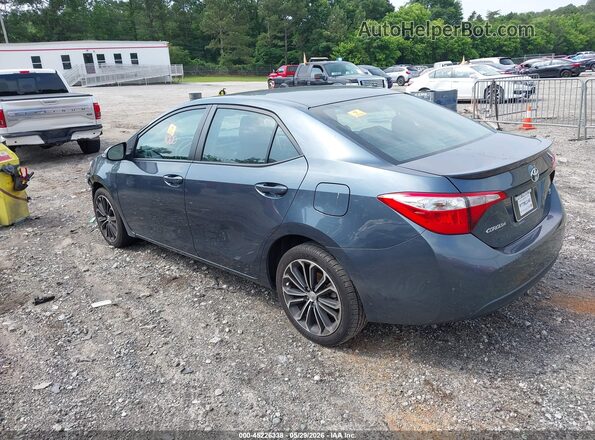 2T1BURHE2GC579574 2016 TOYOTA COROLLA Gray უკანა მარცხენა