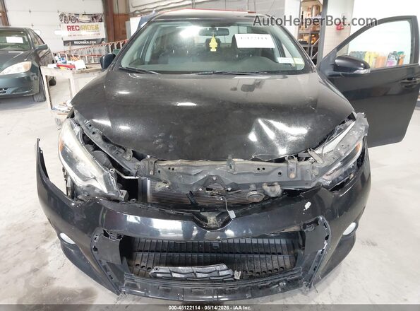2T1BURHE2GC584791 2016 TOYOTA COROLLA Black Вид спереду