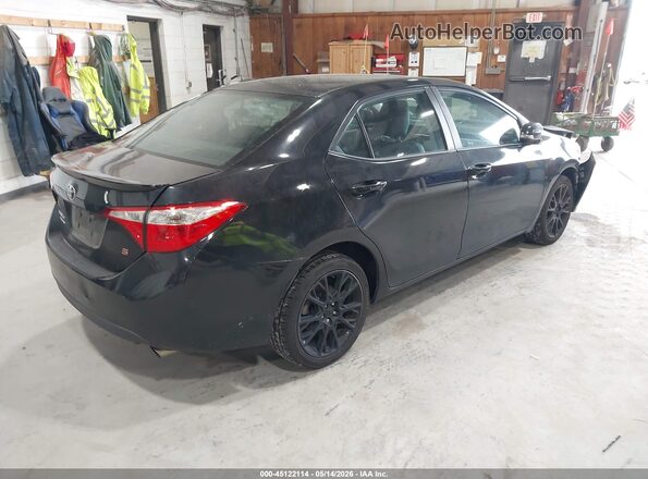 2T1BURHE2GC584791 2016 TOYOTA COROLLA Black Задня права чверть