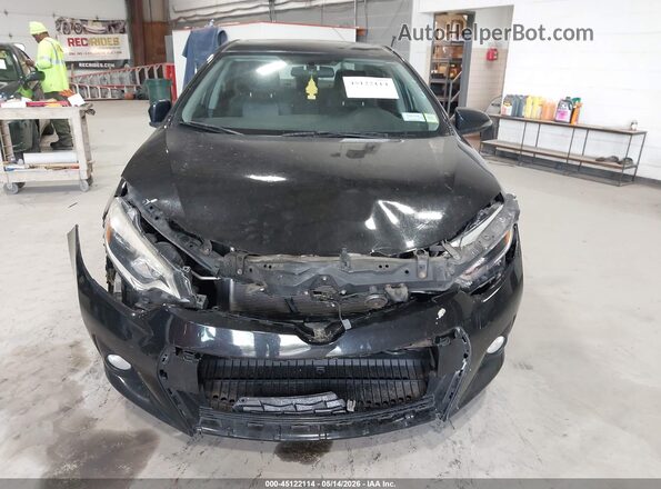 2T1BURHE2GC584791 2016 TOYOTA COROLLA Black Вид щитка приладів