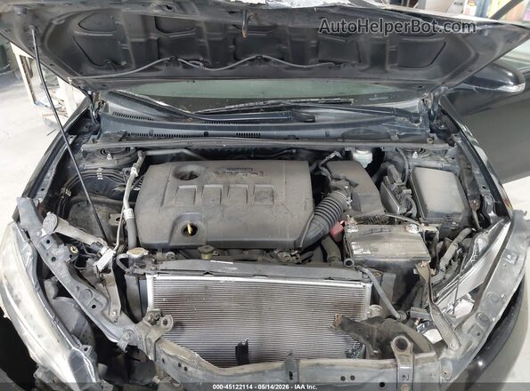 2T1BURHE2GC584791 2016 TOYOTA COROLLA Black Вид ззаду