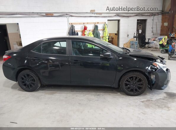 2T1BURHE2GC584791 2016 TOYOTA COROLLA Black Вид задньої частини салону