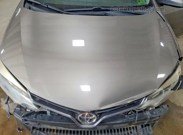 2T1BURHE2GC718084 2016 TOYOTA LL Silver Սալոնի հետևի տեսք