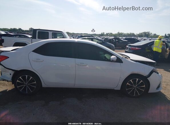 2T1BURHE2HC760109 2017 TOYOTA LL White Вид щитка приладів