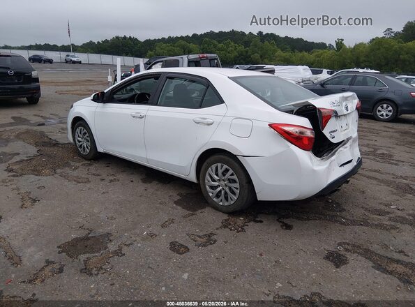 2T1BURHE2HC764340 2017 TOYOTA COROLLA White Tył lewy
