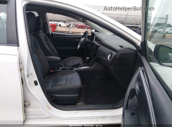 2T1BURHE2HC764340 2017 TOYOTA COROLLA White Widok wnętrza z przodu