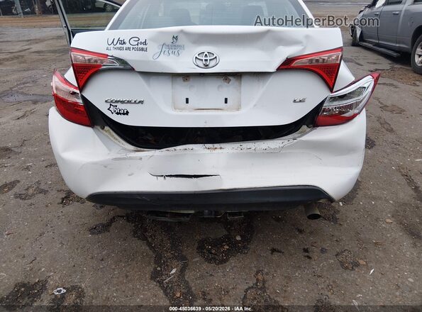 2T1BURHE2HC764340 2017 TOYOTA COROLLA White Widok z przodu