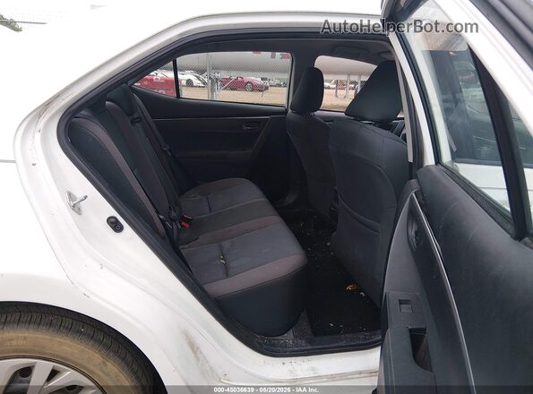 2T1BURHE2HC764340 2017 TOYOTA COROLLA White Widok naklejki z numerem VIN