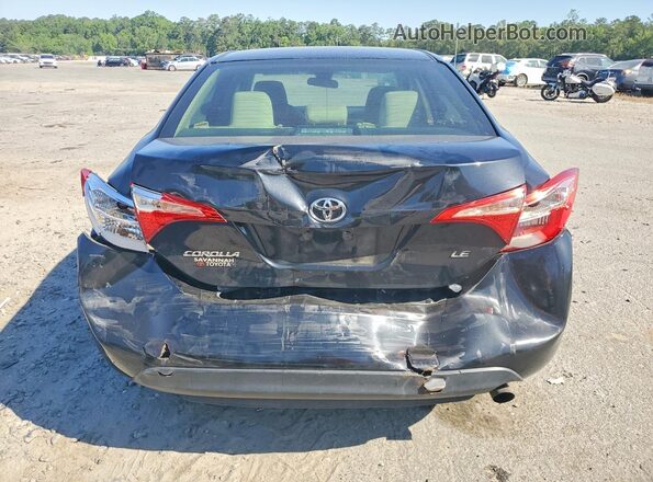 2T1BURHE2HC768596 2017 TOYOTA LL Черный Вид сзади