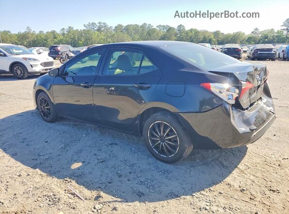 2T1BURHE2HC768596 2017 TOYOTA LL Черный Задняя левая четверть