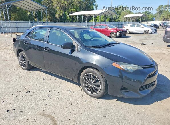 2T1BURHE2HC768596 2017 TOYOTA LL Черный Передняя правая четверть