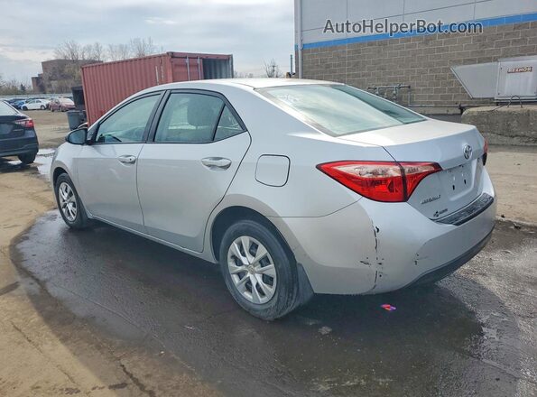 2T1BURHE2HC796561 2017 TOYOTA LL Silver Задня ліва чверть