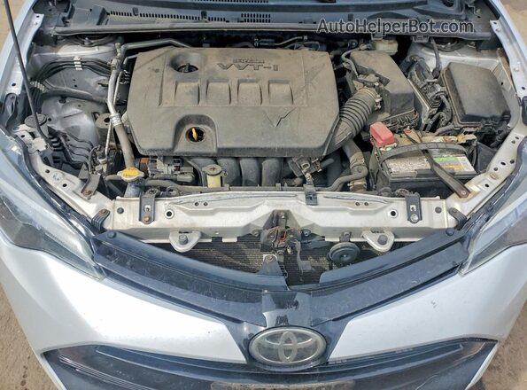 2T1BURHE2HC796561 2017 TOYOTA LL Silver Вид задньої частини салону