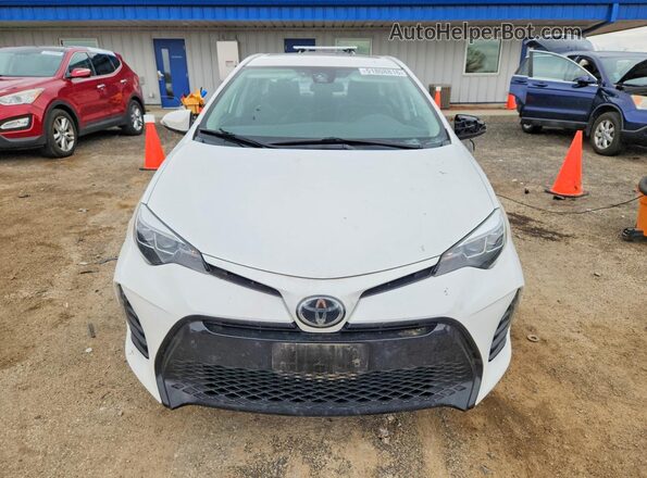 2T1BURHE2JC058734 2018 TOYOTA COROLLA White წინა ხედი