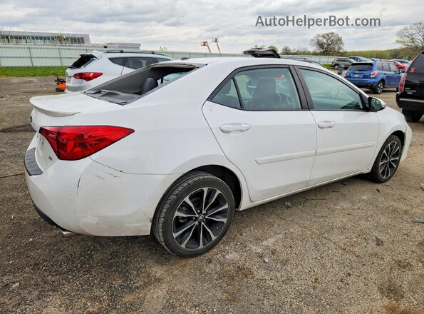 2T1BURHE2JC058734 2018 TOYOTA COROLLA White უკანა მარჯვენა