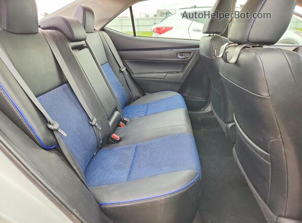 2T1BURHE2JC058734 2018 TOYOTA COROLLA White უკანა სავარძლების ხედი