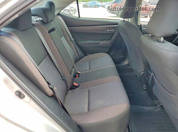 2T1BURHE2KC139878 2019 TOYOTA LL Silver Հետևի նստատեղերի տեսք