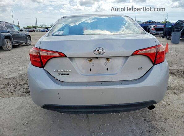 2T1BURHE2KC139878 2019 TOYOTA LL Silver Հետևի տեսք