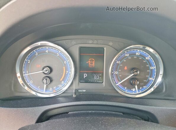 2T1BURHE2KC139878 2019 TOYOTA LL Silver Սարքավորումների վահանակի տեսք