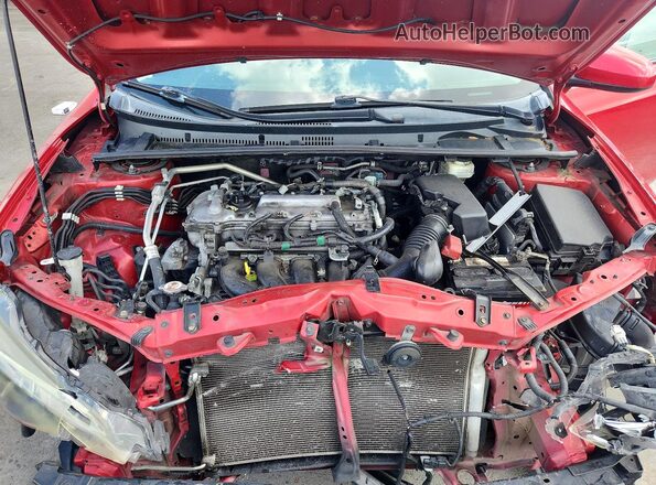 2T1BURHE2KC142277 2019 TOYOTA LL Red უკანა სალონის ხედი