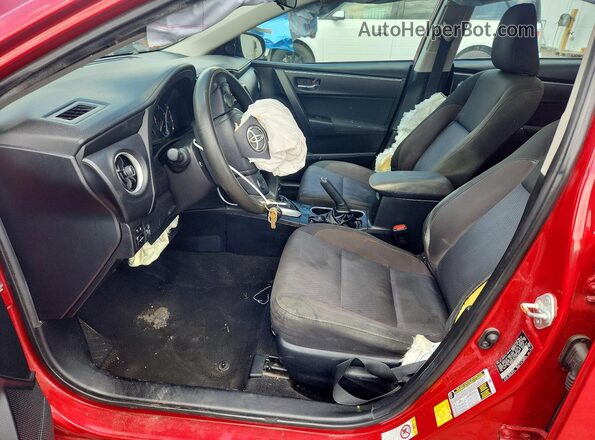 2T1BURHE2KC142277 2019 TOYOTA LL Red წინა სალონის ხედი