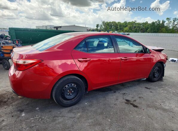 2T1BURHE2KC142277 2019 TOYOTA LL Red უკანა მარჯვენა