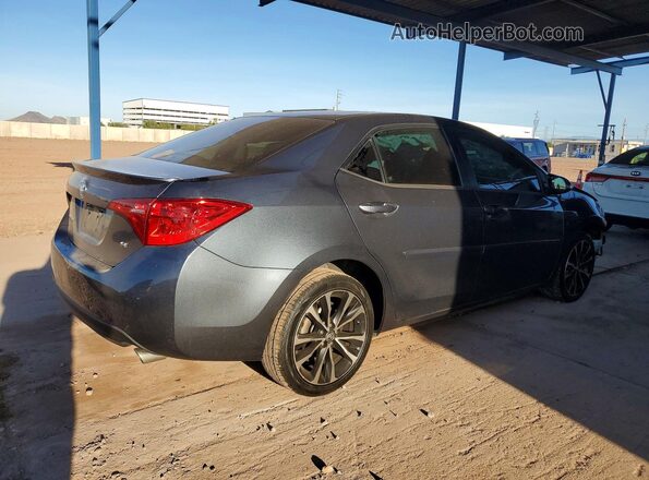 2T1BURHE2KC160293 2019 TOYOTA COROLLA Gray 