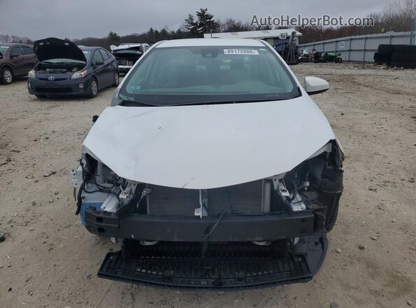 2T1BURHE2KC167311 2019 TOYOTA COROLLA Белый Вид спереди