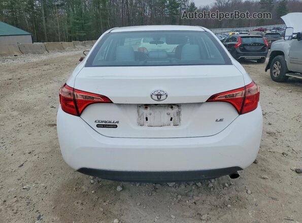 2T1BURHE2KC167311 2019 TOYOTA COROLLA Белый Вид сзади