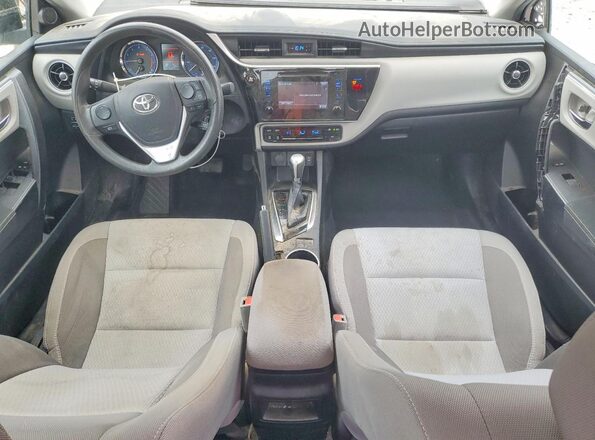 2T1BURHE2KC167311 2019 TOYOTA COROLLA Белый Вид панели приборов