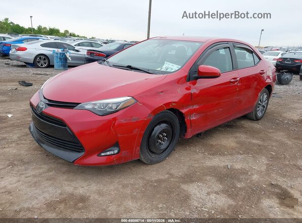 2T1BURHE2KC180480 2019 TOYOTA LL Red 
