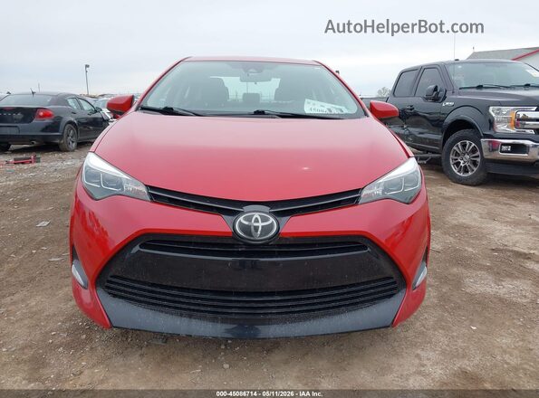 2T1BURHE2KC180480 2019 TOYOTA LL Red 