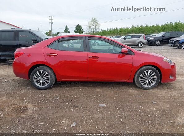 2T1BURHE2KC180480 2019 TOYOTA LL Red 
