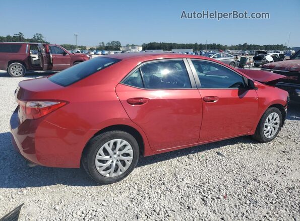 2T1BURHE2KC182858 2019 TOYOTA COROLLA Red 