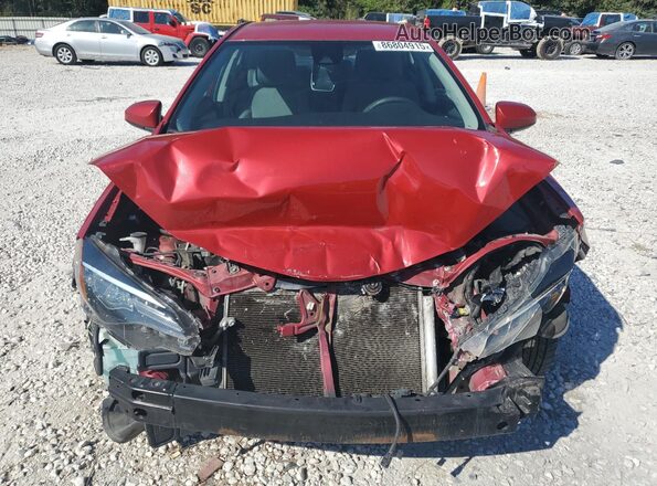 2T1BURHE2KC182858 2019 TOYOTA COROLLA Red 