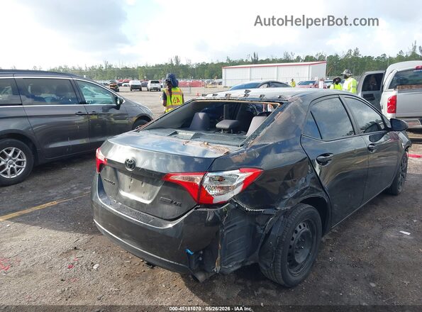 2T1BURHE2KC201263 2019 TOYOTA COROLLA Black Front view