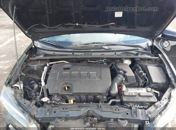 2T1BURHE2KC201263 2019 TOYOTA COROLLA Black Rear view