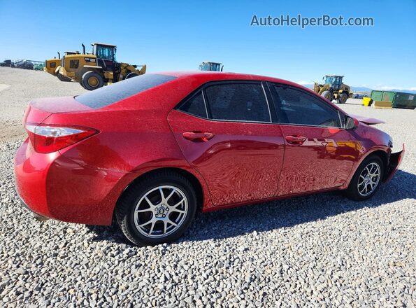 2T1BURHE3GC635568 2016 TOYOTA COROLLA Red 