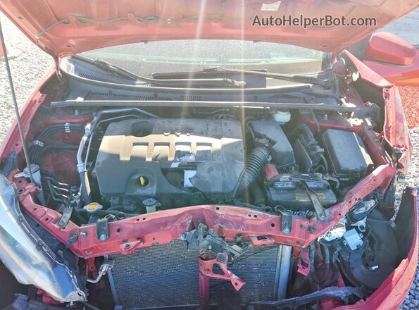 2T1BURHE3GC635568 2016 TOYOTA COROLLA Red 