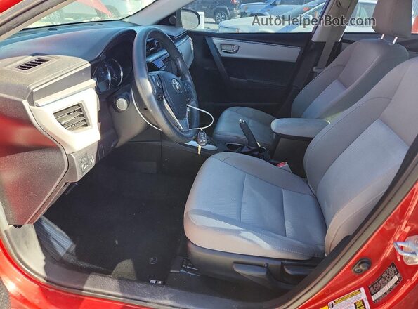 2T1BURHE3GC635568 2016 TOYOTA COROLLA Red 