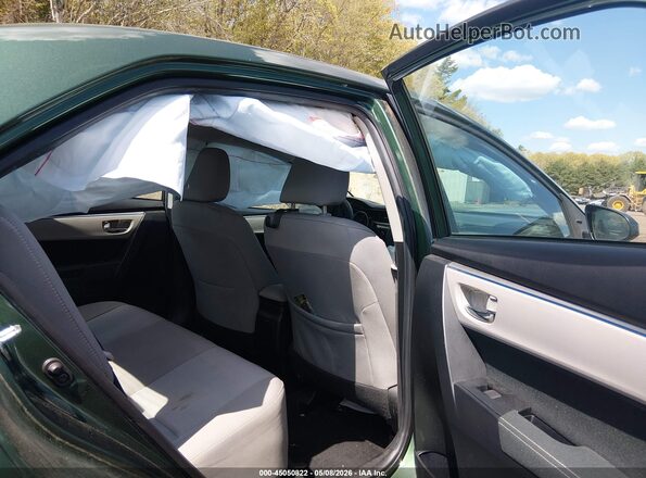2T1BURHE3GC655058 2016 TOYOTA LL Green Vista de la etiqueta del VIN