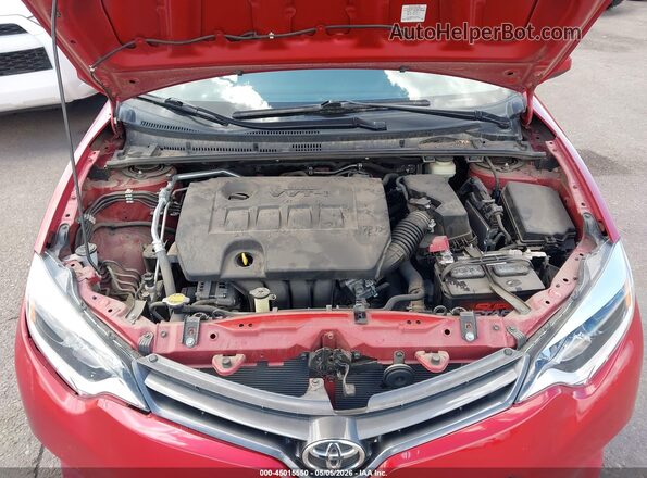 2T1BURHE3GC684673 2016 TOYOTA LL Red Vista trasera