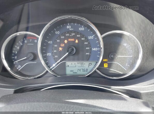 2T1BURHE3GC684673 2016 TOYOTA LL Red Vista de los asientos traseros