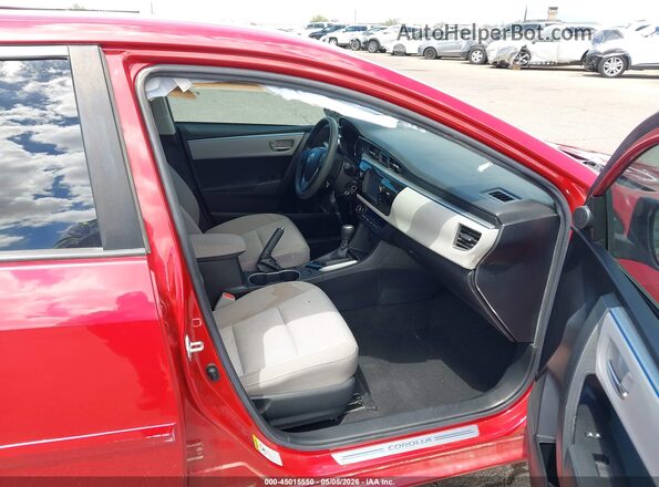 2T1BURHE3GC684673 2016 TOYOTA LL Red Vista interior delantera
